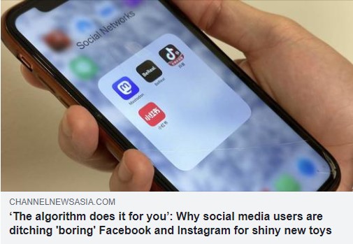 ‘The algorithm does it for you’: Why social media users are ditching 'boring' Facebook and Instagram for shiny new toys
