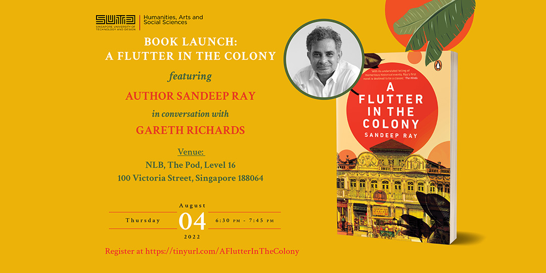 Book Launch of Dr Sandeep Ray’s new book: A Flutter in the Colony